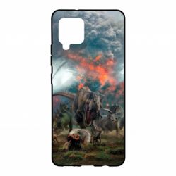 Чехол для Samsung A42 5G jurassic world - PrintSalon