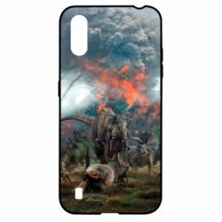 Чехол для Samsung A01/M01 jurassic world - PrintSalon