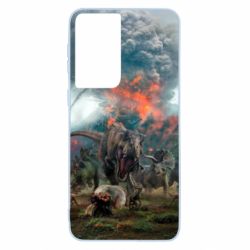 Чехол для Samsung S21 jurassic world - PrintSalon