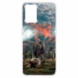 Чехол для Oppo A74 4G jurassic world - PrintSalon