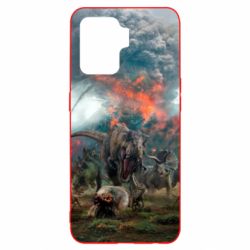Чехол для Oppo Reno 5 Lite jurassic world - PrintSalon