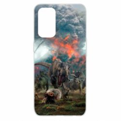 Чехол для Oppo Reno 5 4G jurassic world - PrintSalon