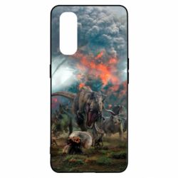 Чехол для Oppo Find X2 jurassic world - PrintSalon