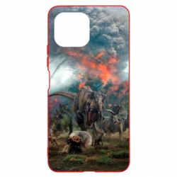 Чехол для Xiaomi Mi11 Lite jurassic world - PrintSalon