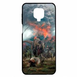 Чехол для Xiaomi Redmi Note 9S/9Pro/9Pro Max jurassic world - PrintSalon