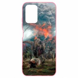Чехол для Xiaomi Redmi Note 10 jurassic world - PrintSalon