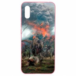 Чехол для Xiaomi Redmi 9a jurassic world - PrintSalon