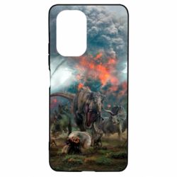 Чехол для Xiaomi Poco F3/K40 jurassic world