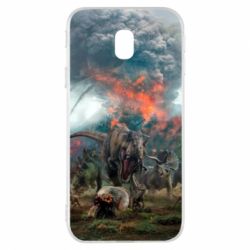 Чехол для Samsung J3 2017 jurassic world - PrintSalon