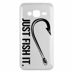Чехол для Samsung J3 2016 Just Fish It - PrintSalon