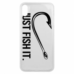 Чехол для iPhone Xs Max Just Fish It - PrintSalon