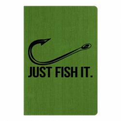 Блокнот с принто Just Fish It - PrintSalon