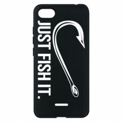Чехол для Xiaomi Redmi 6A Just Fish It - PrintSalon