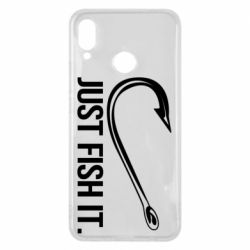 Чехол для Huawei P Smart Plus 2018 Just Fish It - PrintSalon
