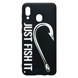 Чехол для Samsung A30 Just Fish It - PrintSalon
