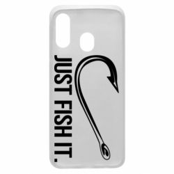 Чехол для Samsung A40 Just Fish It - PrintSalon