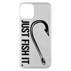 Чехол для iPhone 11 Just Fish It - PrintSalon
