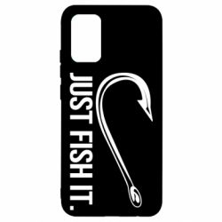 Чехол для Samsung A02s/M02s Just Fish It - PrintSalon