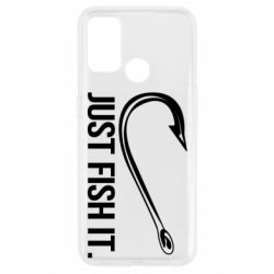 Чехол для Oppo A53/A32/A33 Just Fish It - PrintSalon