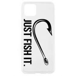 Чехол для Oppo A92s Just Fish It - PrintSalon