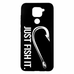 Чехол для Xiaomi Redmi Note 9/Redmi 10X Just Fish It - PrintSalon
