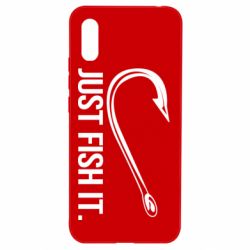 Чехол для Xiaomi Redmi 9a Just Fish It - PrintSalon