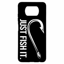 Чехол для Xiaomi Poco X3 Just Fish It - PrintSalon