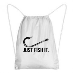 Рюкзак-мешок Just Fish It - PrintSalon