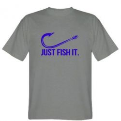 Мужская футболка Stedman Just Fish It - PrintSalon