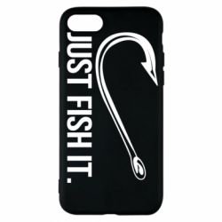 Чехол для iPhone 7 Just Fish It - PrintSalon