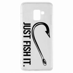 Чехол для Samsung A8+ 2018 Just Fish It - PrintSalon