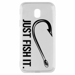 Чехол для Samsung J3 2017 Just Fish It - PrintSalon
