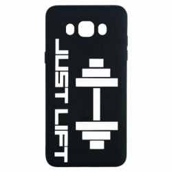 Чехол для Samsung J7 2016 Just Lift - PrintSalon