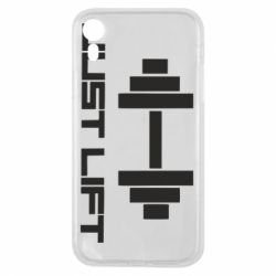 Чехол для iPhone XR Just Lift - PrintSalon