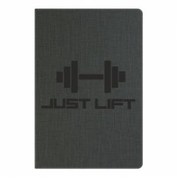 Блокнот с принто Just Lift - PrintSalon