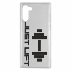 Чехол для Samsung Note 10 Just Lift - PrintSalon