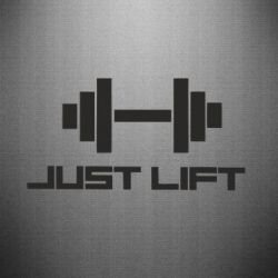 Наклейка Just Lift