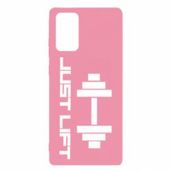 Чехол для Samsung Note 20 Just Lift - PrintSalon