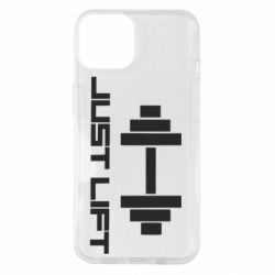 Чехол для iPhone 14 Just Lift - PrintSalon