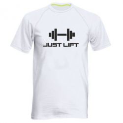 Мужская футболка для спорта Just Lift - PrintSalon