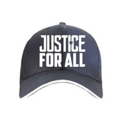Кепка Justice for all - PrintSalon