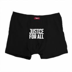 Трусы-боксеры Justice for all - PrintSalon