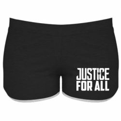 Женские шорты Justice for all - PrintSalon