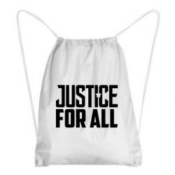 Рюкзак-мешок Justice for all - PrintSalon