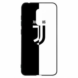Чехол для Xiaomi Pocophone F1 Juventus black and white logo - PrintSalon