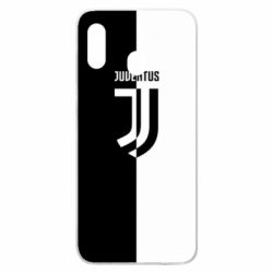 Чехол для Samsung A30 Juventus black and white logo - PrintSalon