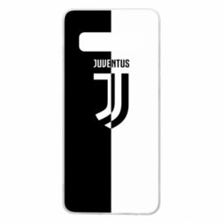 Чехол для Samsung S10 Juventus black and white logo - PrintSalon