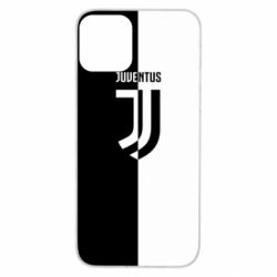 Чехол для iPhone 11 Juventus black and white logo - PrintSalon