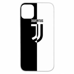 Чехол для iPhone 11 Pro Juventus black and white logo - PrintSalon