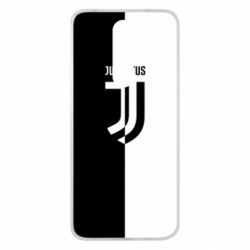 Чехол для Xiaomi Redmi Note 8 Pro Juventus black and white logo - PrintSalon